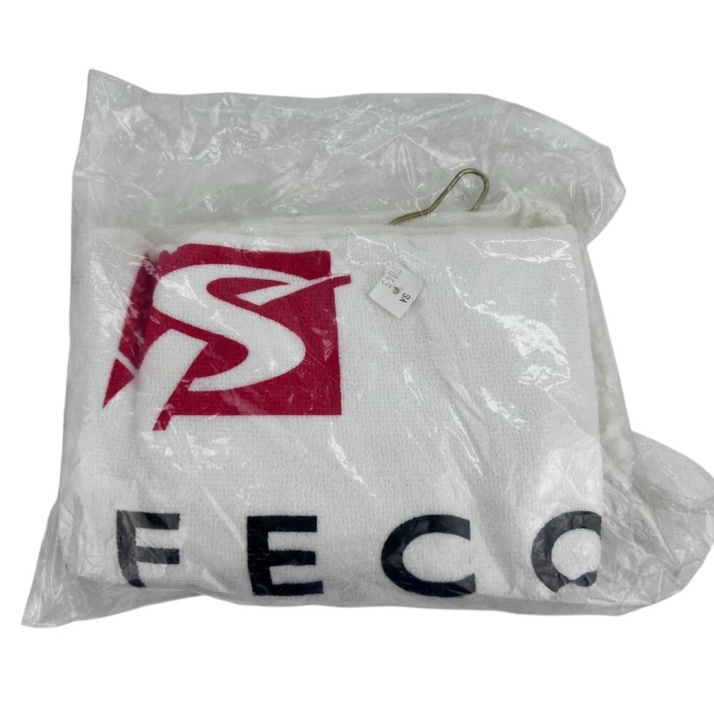 Safeco Golf Towel with Grommet and Hook New in Package